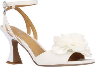 J. Rene&eacute; Pomeline Ankle Strap Sandal in White at Nordstrom, Size 10.5