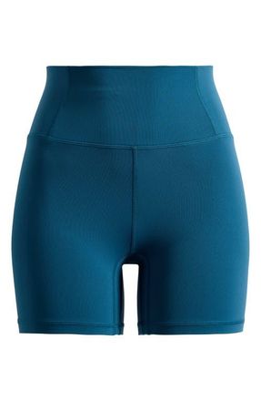 Free People FP Movement Never Better Bike Shorts in Riptide at Nordstrom, Size X-Small