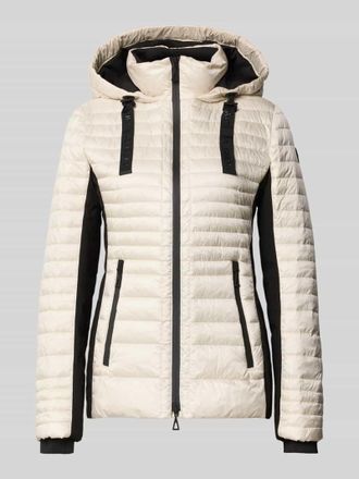 Gil Bret Steppjacke mit Zweiwege-Rei&szlig;verschluss in Sand, Gr&ouml;&szlig;e 42