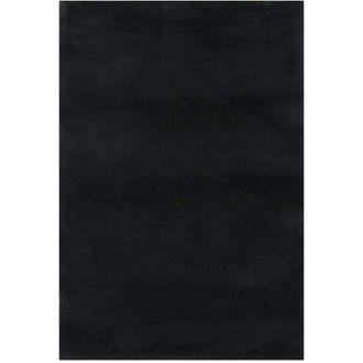 vidaXL Washable Rug Soft Shaggy 160x230 cm Anti Slip Black vidaXL