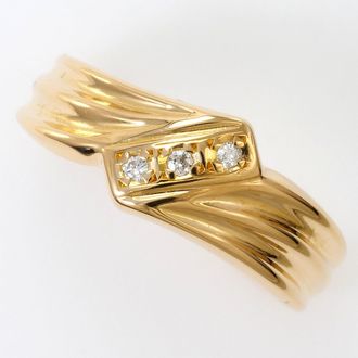 C&A Yellow Gold Yellow Gold (18K) Band Ring (Pre-Owned)