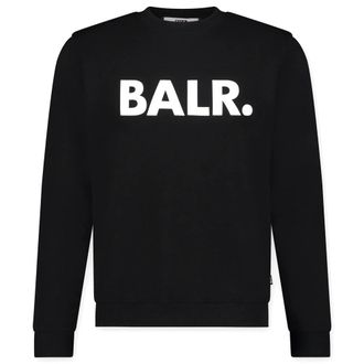 BALR Sweaters Brand Straight Sweater Zwart