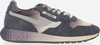 Autry Mens Sneakers Reelwind Navy Leather Trainers