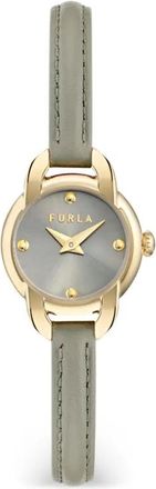 Furla Leren bandje 28 mm - Groen