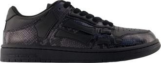 Amiri Skel Top Low Sneakers - Heren - Sneakers - Zwart - 43 EU - Leer - Schoenen