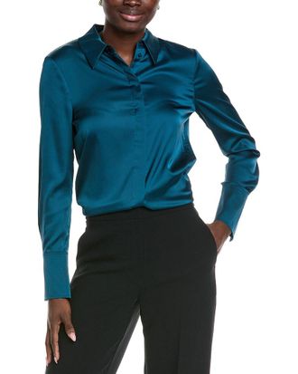 Reiss Henny Satin Shirt
