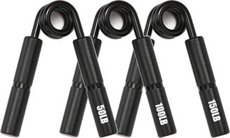 OEM Juego De Pinzas Met&aacute;licas Plateadas, 50 Lb, 100 Lb, 150 Lb: Equipo De Fortalecimiento Robusto Y Antideslizante, Excelente Dispositivo De Entrenamiento