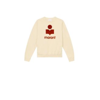 Isabel Marant Truien & Vesten, Heren, Beige, S, Katoen, Sweatshirt E26