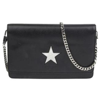 Givenchy Pre-owned Cross Body Bags, female, Black, Size: ONE SIZE Pre-owned Pandora Star WOC Shoulder Crossbody Bag