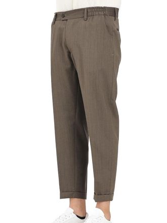 Yes London Yes London Virgin Wool Trousers - Brown