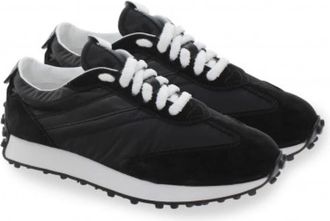 Doucal's Low Top Sneakers - Heren - Sneakers - Zwart - 44 EU - Leer - Schoenen