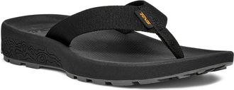 Teva Hydratrek Flip 1150916-BLK Womens Black Flip Flop Sandals VER119