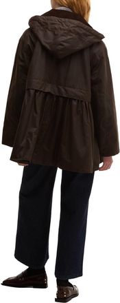 Barbour Waxed Cotton Coat - Brown