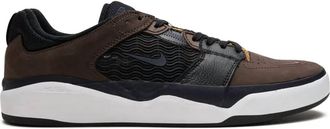 Nike Mens Sb Ishod Wair Premium Shoes In Baroque Brown/white-Black