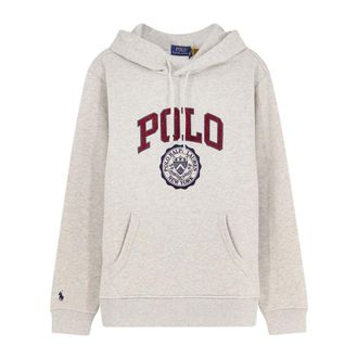 Polo Ralph Lauren Heren, Sweatshirts & Hoodies, Grijs, Maat: M Katoen