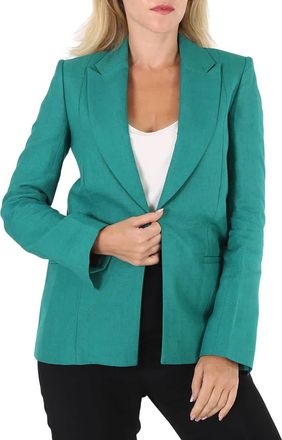 Victoria Beckham Ladies Green Slim Jacket, Brand Size 6 (US Size 2)