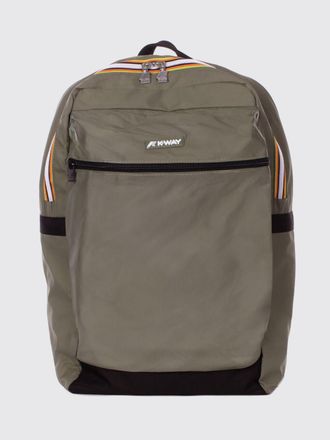 K-Way Backpack Men color Bottle Green