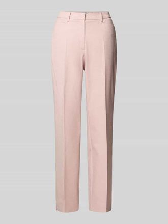 More & More More & More Hose mit B&uuml;gelfalten und Eingrifftaschen in Rose, Gr&ouml;&szlig;e 34