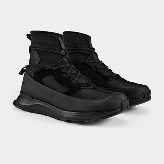 Canada Goose Mens Glacier Trail High Sneaker (Men, Black, US 8)