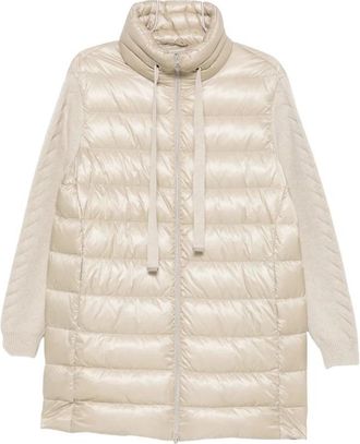 Herno 12017Z Pi 00191Dr 1985 Donsjas - Dames - Gewatteerde jassen - Beige - XS - Jassen