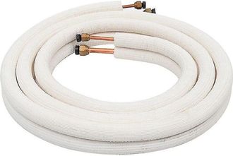 OEM Juego De 3 Metros De Serpent&iacute;n Para Aire Acondicionado, Tubos De 1/4 Y 3/8, Cable De Cobre Aislado, Para Aire Acondicionado
