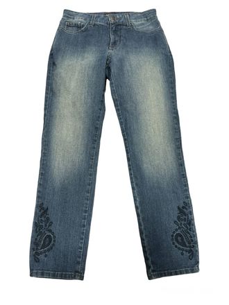 NYDJ Womens Alina Ankle Jeans In Denim