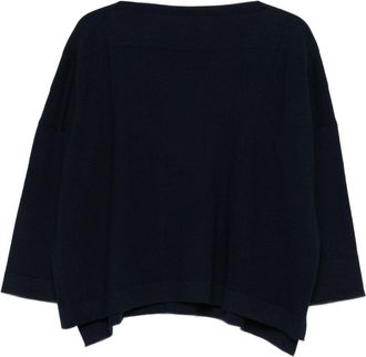 Daniela Gregis Wool Boat Neck Sweater
