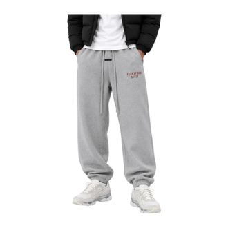 Fear of God Essentials Fleece Sweatpant - Trousers - Hombre - Gris - XS