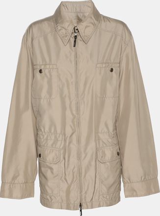 Elena Miro Sport By Elena Miro Beige Nylon Jacket