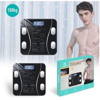 Trade Shop Trade Shop - Bilancia Pesapersone Digitale Professionale 180kg Elettronica Display Lcd Tx-8100