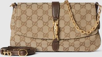 Gucci Aperitivo Medium Shoulder Bag, Beige, GG Canvas