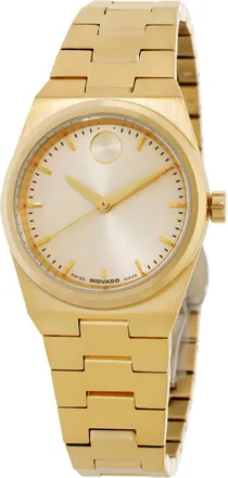 Movado Bold Quest Mini Quartz White Dial Ladies Watch 3601294