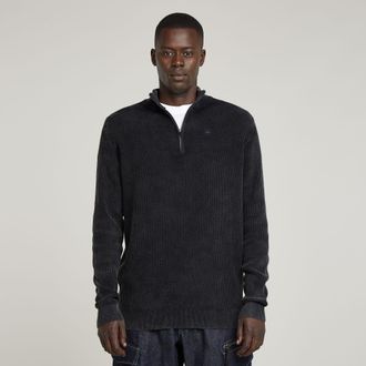 G-Star Serrated Skipper Trui - Donkerblauw - Heren
