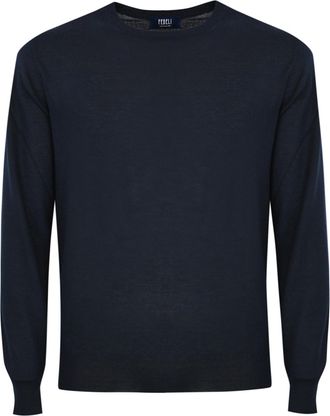 Fedeli Cashmere And Silk Crew Neck Sweater
