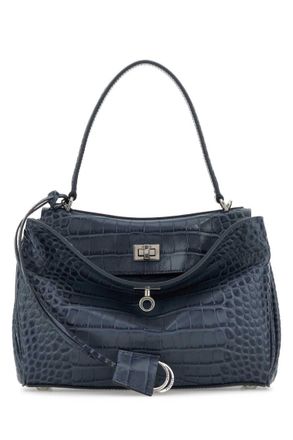 Balenciaga Blue Rodeo Small Shoulder Bag
