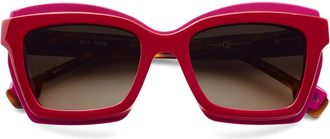 Etnia Barcelona Elle RDPK Womens Sunglasses Red Size 52