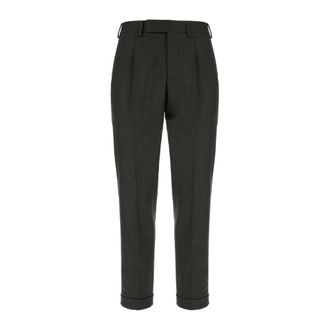 Pantaloni Torino Heren, Broeken, Groen, Maat: S
