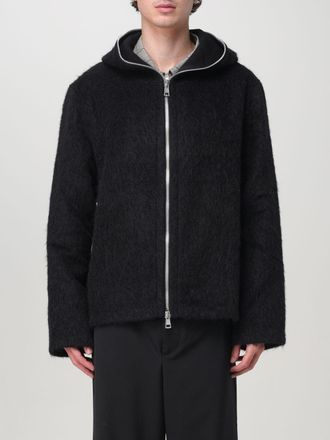 Our Legacy Short Hooded Zip-Up Coat in Wool and Alpaca Blend