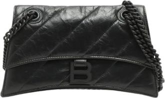 Balenciaga Pre-owned Vintage Schoudertas - Dames - Vintage Schoudertas - Zwart - ONE Size - Leer - Vintage