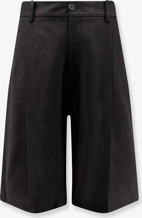 STUDIO NICHOLSON Bermuda in cotone e lino - STUDIO NICHOLSON - gender_Man