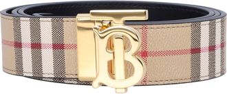 Burberry Thin Reversible Tb Belt