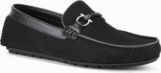 Unze Mens NAVIGA Adorned Comfy Shoes UK Size 6-12 Black