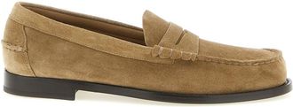 Churchs Beige Slip On Loafers