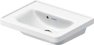 Duravit Duravit - D-neo Lavabo Con Enjuague Manual, Con Rebosadero, Sin