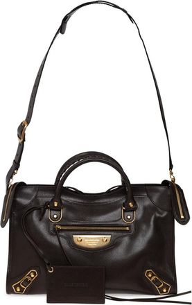 Balenciaga Le City Uptown Bolso Mediano - Bags - Mujer - Marr&oacute;n - ONE SIZE