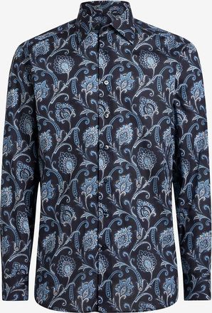 Etro Gebl&uuml;mtes Hemd aus leichter Baumwolle Roma