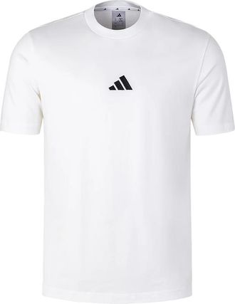 adidas Breathable T-Shirt Asia Sizing White Black JY8561