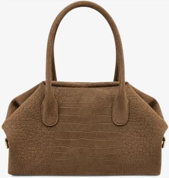 Themoir&egrave; Talia Trunk Medium Tote - - Bags - Donna - Marrone - ONE SIZE