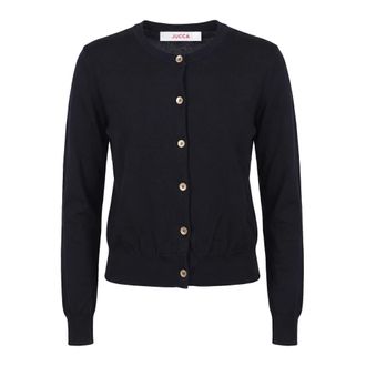 Jucca Cardigans, female, Black, Size: M Cardigan