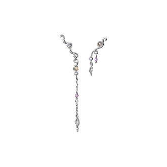 Maanesten Accessoires, Dames, Grijs, ONE Size, Necklaces